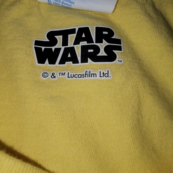 Star Wars Yellow Logo Tee - Picture 3 of 7